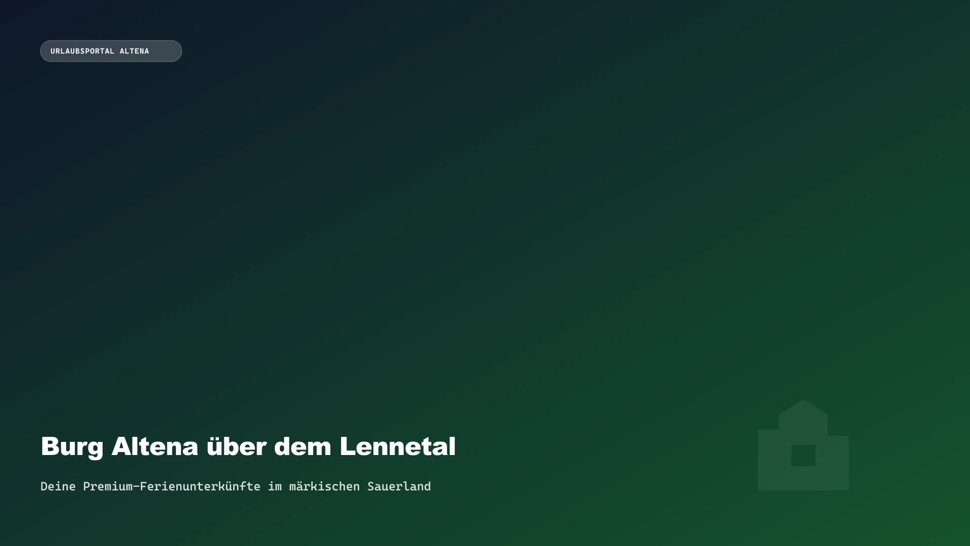 Burg Altena über dem Lennetal im Sauerland